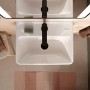 hansgrohe Xanuia Q Handwaschbecken 450/340 mit Hahnloch ohne Überlauf, SmartClean