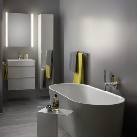Lavabo LAUFEN Val, encastrable 60 x 42 cm avec 1 trou de robinet, avec trop-plein