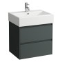 LAUFEN Living City Waschtisch 60 cm mit Überlauf und 1 Hahnloch