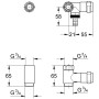 GROHE Eggemann Original WAS Ventil Batterie DN 20