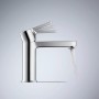 Duravit B.2 Einhebel-Waschtischmischer S FreshStart und MinusFlow, ohne Zugstangen-Ablaufgarnitur