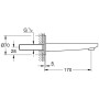 GROHE Lineare Neu Wanneneinlauf