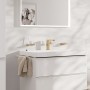 hansgrohe Tecturis E Einhebel-Waschtischarmatur 150 Fine CoolStart wassersparend+ mit Push-Open Ablaufgarnitur