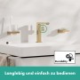 hansgrohe Tecturis E Einhebel-Waschtischarmatur 150 Fine CoolStart wassersparend+ mit Push-Open Ablaufgarnitur