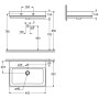 GROHE Cube Keramik Handwaschbecken 45 cm