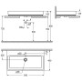 GROHE Cube Keramik Aufsatzwaschtisch 50 cm