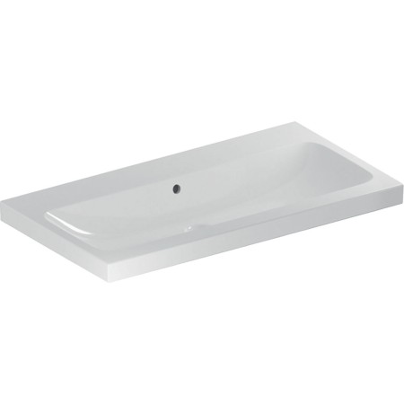 Geberit iCon Light Waschtisch 90 cm ohne Hahnloch, mit Überlauf