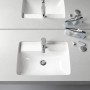 LAUFEN PRO S Einbauwaschtisch von unten 52,5 x 40 cm