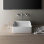 LAUFEN Kartell 3-Loch Zweigriff-Waschtischmischer UP