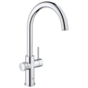 Rubinetto e boiler GROHE Red Duo taglia L, rubinetto con beccuccio a C