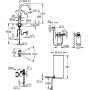 GROHE Red Duo Armatur und Boiler Größe L, Armatur mit C-Auslauf