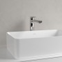 Villeroy & Boch Collaro Aufsatzwaschtisch 56 cm eckig ohne Überlauf, ohne Hahnloch