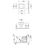 Duravit D-Code Vital Wand-WC Tiefspüler