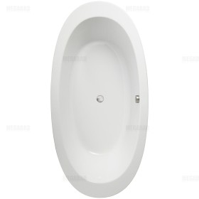 LAUFEN Alessi Badewanne freistehend 204 x 102 cm