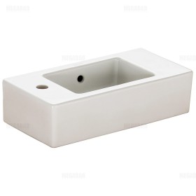 Duravit Vero Handwaschbecken 50 cm Hahnloch links