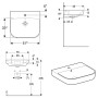 Geberit Smyle Waschtisch 55 cm