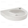 Duravit Architec Waschtisch 57,5 cm Hahnloch rechts, zur Montage mit Unterputz-Siphon