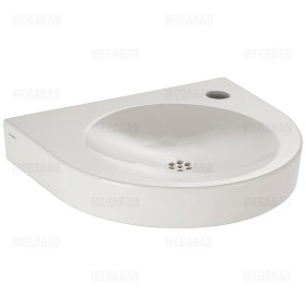 Duravit Architec Waschtisch 57,5 cm Hahnloch rechts, zur Montage mit Unterputz-Siphon