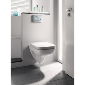 Geberit Renova Compact Sqaure Wand-WC, Tiefspüler