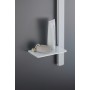 Duravit Brausestange 80 cm, mit Ablage