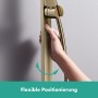 hansgrohe Unica E Brausestange 65 cm mit Brausehalter und Brauselauch 160 cm