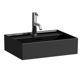 LAUFEN Kartell Handwaschbecken 45 x 34 cm, mit 3 Hahnlöchern, mit Überlauf