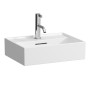 LAUFEN Kartell Handwaschbecken 45 x 34 cm, mit 3 Hahnlöchern, mit Überlauf