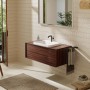 hansgrohe Xuniva Q Einbauwaschtisch 55 x 45 cm, mit 1 Hahnloch und Überlauf, mit SmartClean