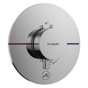 hansgrohe ShowerSelect Comfort S Thermostat Unterputz für 1 Verbraucher und 1 zusätzlichen Abgang