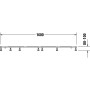 Duravit Fußgestell für Stonetto Duschwanne 160 x 90 cm