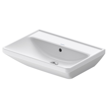 Duravit D-Neo Waschtisch 60 cm, ohne Hahnloch, mit Überlauf