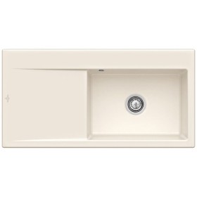 Évier encastrable Villeroy & Boch Subway Style 60, bonde à commande manuelle, cuve à droite