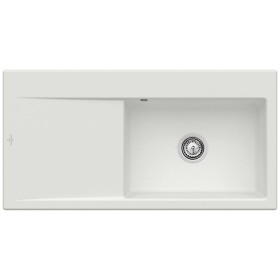 Villeroy & Boch Subway Style 60 Einbauspüle, Ablaufgarnitur mit Handbetätigung, Becken rechts