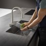 hansgrohe Aquno Select M81 Einhebel-Küchenmischer 170, Ausziehbrause, 3jet