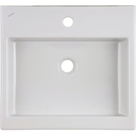 Lavabo d'appoggio LAUFEN Living City 50 cm con troppopieno e 1 foro per rubinetto