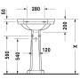 Duravit 1930 Waschtisch 60 cm