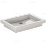 Duravit 2nd floor Aufsatzwaschtisch 58 cm, ohne Hahnloch