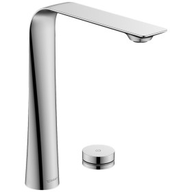 Duravit D.1e 2-Loch Elektronik-Waschtischarmatur XL mit Einbaunetzteil