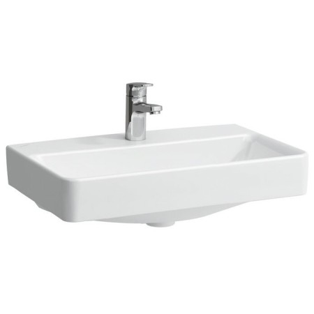 LAUFEN PRO S Compact Aufsatzwaschtisch 60 cm mit Hahnloch, ohne Überlaufloch
