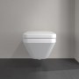 Villeroy & Boch Architectura Tiefspül-WC spülrandlos, wandhängend, AntiBac und CeramicPlus