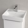 Villeroy & Boch Taro Waschtisch 45 cm mit CeramicPlus Beschichtung, 1 Hahnloch, ohne Überlauf