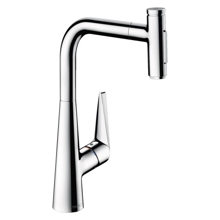 hansgrohe Talis Select M51 Einhebel-Küchenmischer 300, Ausziehbrause, 2jet