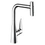 hansgrohe Talis Select M51 Einhebel-Küchenmischer 300, Ausziehbrause, 2jet