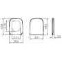 VitrA S20 WC Sitz Slim Wrap ohne Absenkautomatik