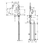 hansgrohe Focus M42 Einhebel-Küchenmischer 220, Ausziehbrause, 2jet, sBox