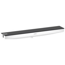 hansgrohe Rainfinity Wandanschluss Porter 500 mit Ablage und Brausehalter links
