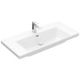 Villeroy & Boch Subway 3.0 Schrankwaschtisch 100 cm, mit 1 Hahnloch, mit Überlauf