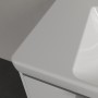 Villeroy & Boch Subway 3.0 Schrankwaschtisch 100 cm, mit 1 Hahnloch, mit Überlauf