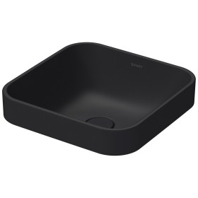 Duravit Happy D.2 Plus Aufsatzbecken 40 cm anthrazit matt, ohne Überlauf, ohne Hahnlochbank