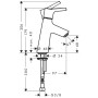 hansgrohe Talis S Standventil 80 für Kaltwasser